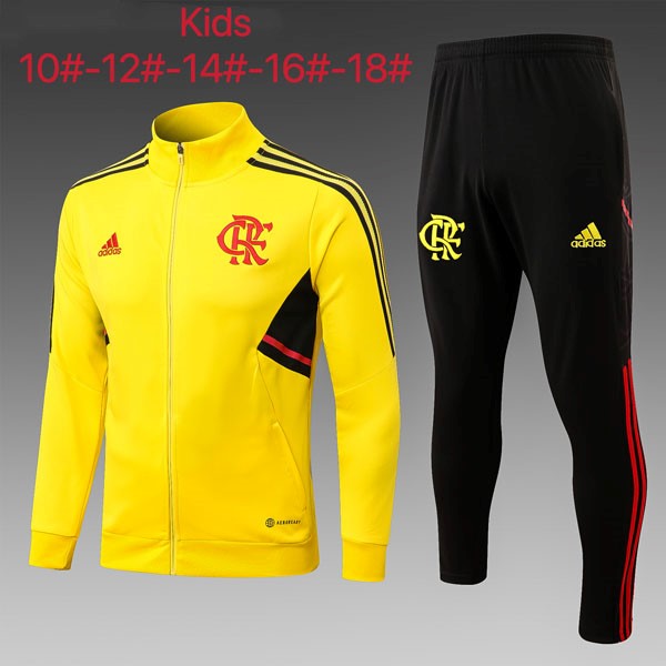 Ninos Chandal Flamengo 2022/23 Amarillo Negro 2